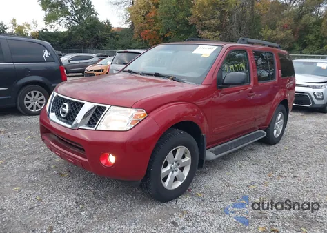 2012 Nissan Pathfinder Sv из США, поврежденный, VIN 5N1AR1NB8CC611970